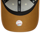 Casquette New York Yankedds, pour femmes, suède synthétique, 9FORTY, beige