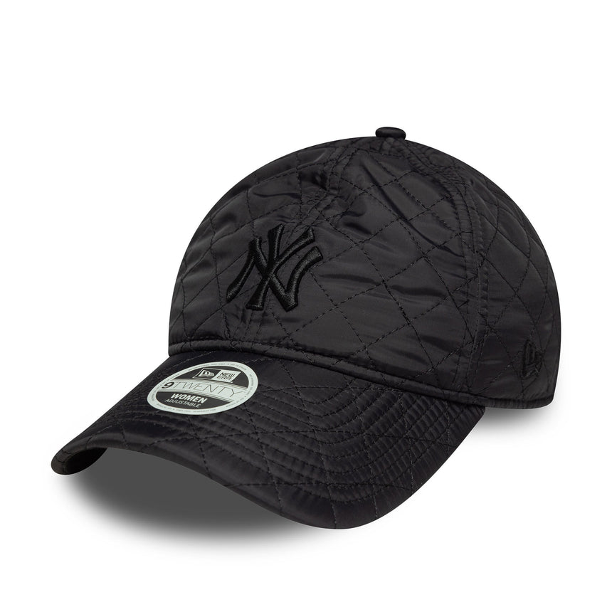 casquette des Yankees de New York, rembourrée, New Era, 9TWENTY, pour femmes, noire