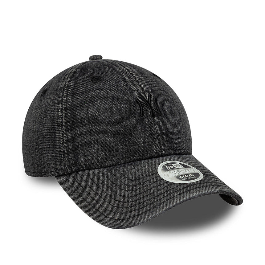 Casquette New York Yankees, denim, 9TWENTY, noir