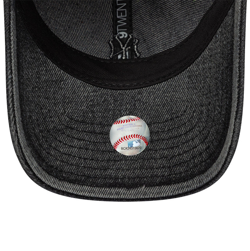 Casquette New York Yankees, denim, 9TWENTY, noir