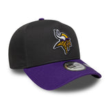 Casquette Minnesota Vikings, A-Frame, New Era, gris