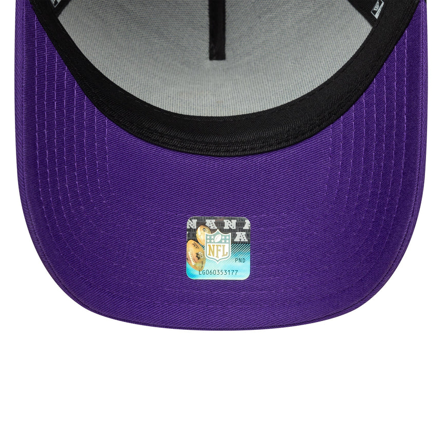 Casquette Minnesota Vikings, A-Frame, New Era, gris