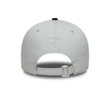 Casquette Las Vegas Raiders, pin bicolore, New Era, 9FORTY, patch latéral, noir et blanc