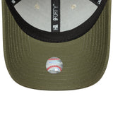 Casquette des New York Yankees, écusson latéral, New Era, 9FORTY, camouflage, gris