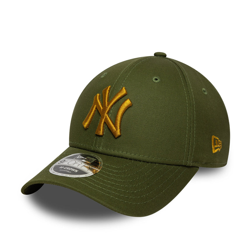 Casquette des Yankees de New York, patch World Series, New Era, 9FORTY, patch, verte