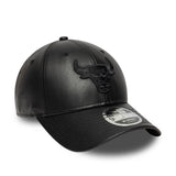 Casquette Chicago Bulls, PU MC, New Era, 9FORTY, uni, noir
