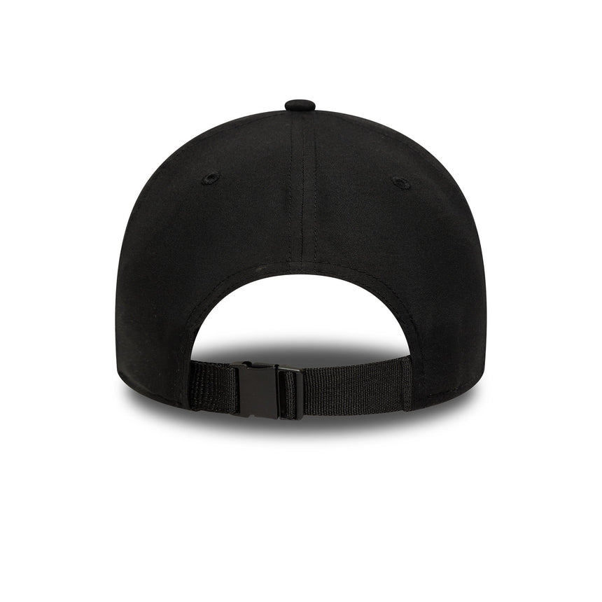 Casquette Chicago Bulls, pin NBA, New Era 9FORTY, noir