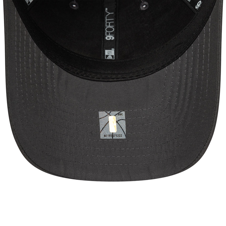 Casquette Los Angeles Lakers, badge, New Era, 9FORTY, gris