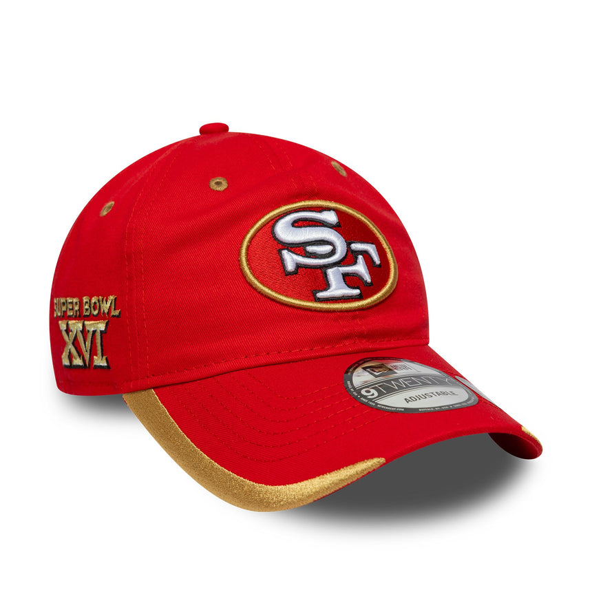 Casquette San Francisco 49ers, 9TWENTY, New Era, rouge