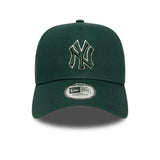 Casquette des Yankees de New York, cadre contouré, New Era, 9FORTY, monochrome, vert