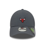 Casquette Chicago Bulls, recyclée, 9FORTY, New Era, gris
