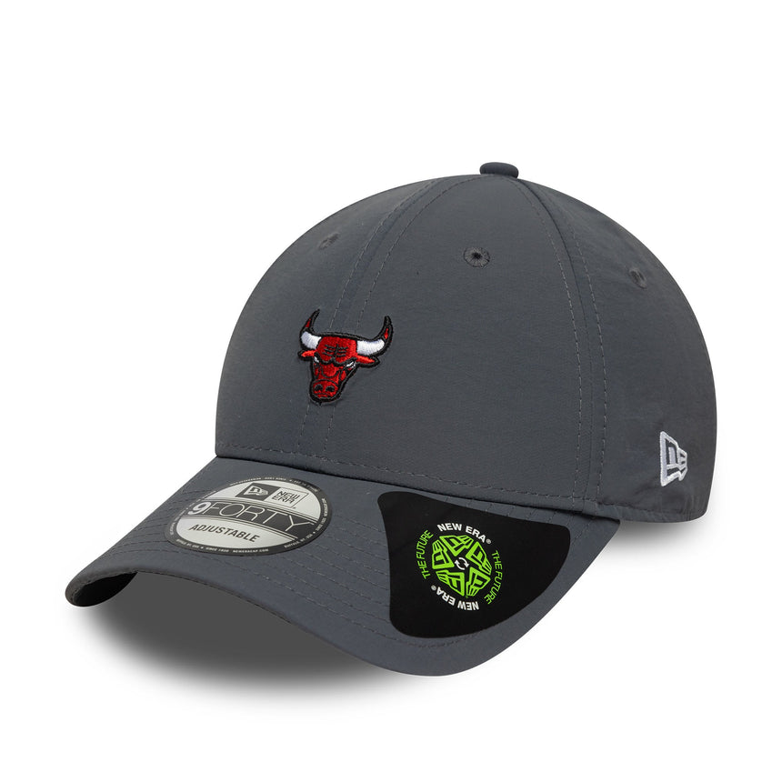 Casquette Chicago Bulls, recyclée, 9FORTY, New Era, gris