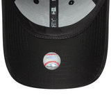 Casquette New York Yankees, logo métallique, 9FORTY, noir