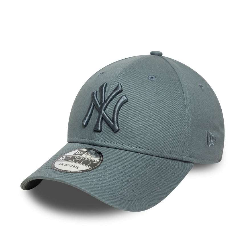 Casquette des Yankees de New York, insigne essentiel de la ligue, New Era, 9FORTY, camouflage, gris
