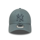 Casquette des Yankees de New York, insigne essentiel de la ligue, New Era, 9FORTY, camouflage, gris
