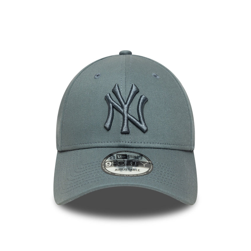 Casquette des Yankees de New York, insigne essentiel de la ligue, New Era, 9FORTY, camouflage, gris
