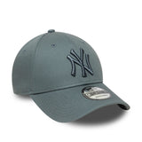 Casquette des Yankees de New York, insigne essentiel de la ligue, New Era, 9FORTY, camouflage, gris