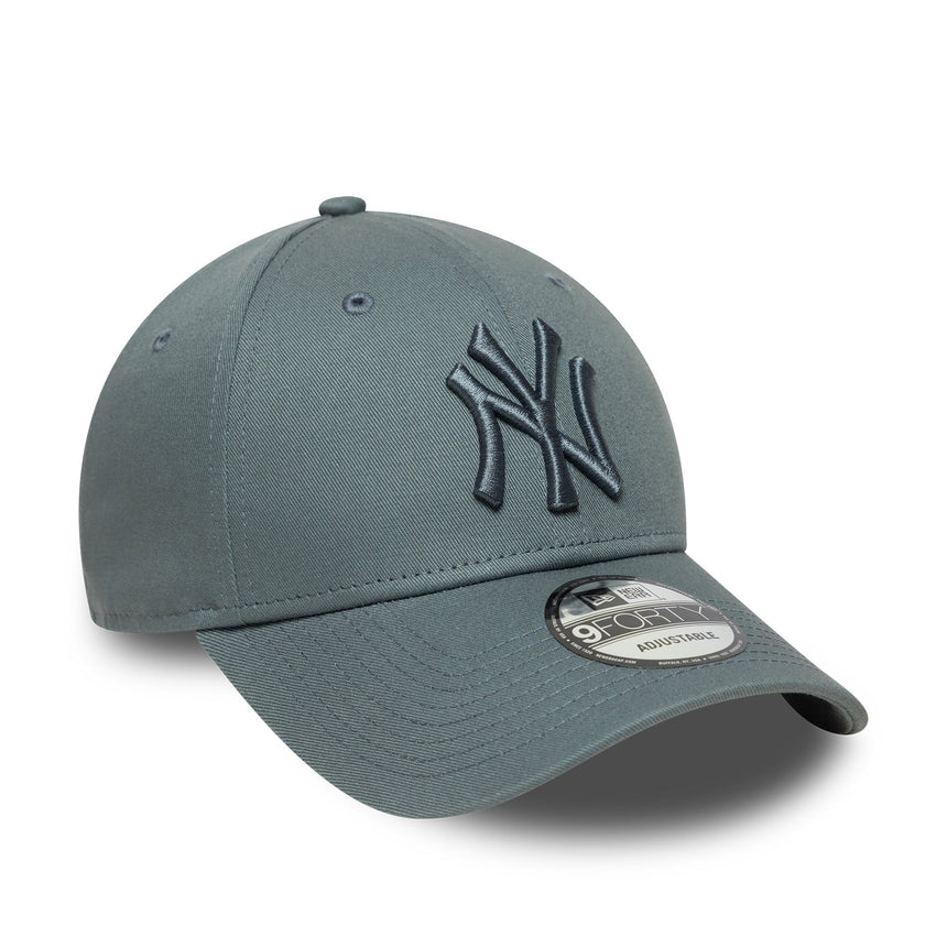 Casquette des Yankees de New York, insigne essentiel de la ligue, New Era, 9FORTY, camouflage, gris