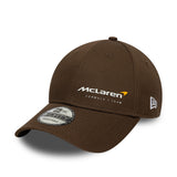 Casquette McLaren, essentielle, New Era, 9FORTY, marron