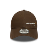 Casquette McLaren, essentielle, New Era, 9FORTY, marron