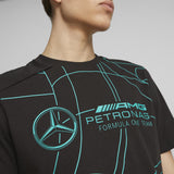 Mercedes t-shirt, Puma, statement, black