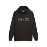 Mercedes sweat-shirt, à capuche, Puma, ESS, polaire, noir