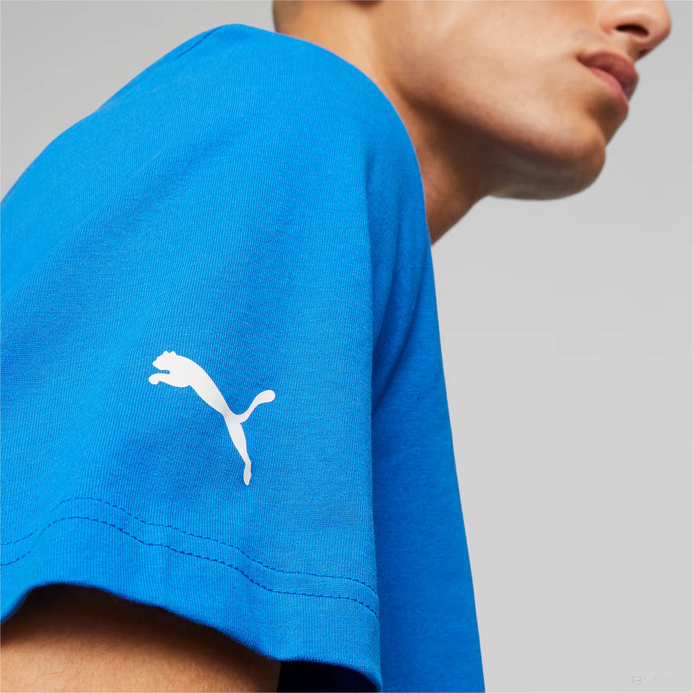 Mercedes t-shirt, logo, ESS, blue