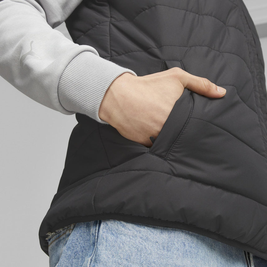 Mercedes padded gilet, Puma, black - FansBRANDS®