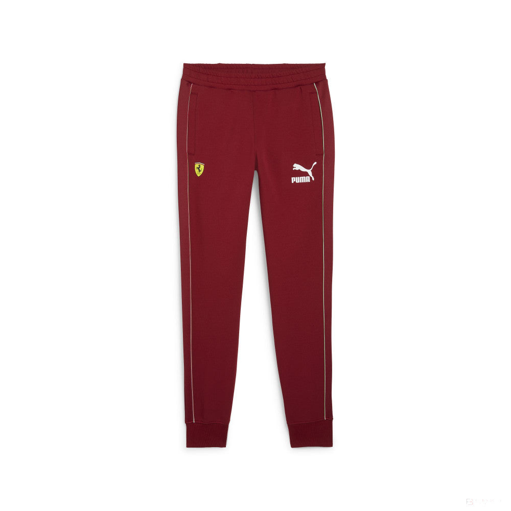 Ferrari pantalon, Puma, Race Iconic T7 Track, rouge intense - FansBRANDS®