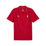 Ferrari t-shirt avec col chemise, Puma, race, rouge - FansBRANDS®