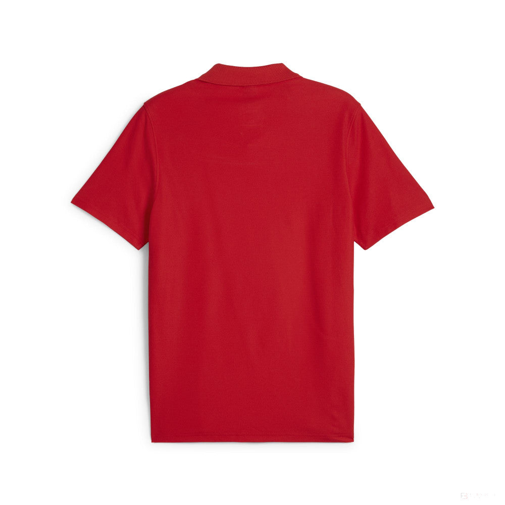 Ferrari t-shirt avec col chemise, Puma, race, rouge - FansBRANDS®