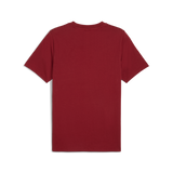 T-shirt Ferrari, Puma, bouclier couleur course, rouge intense