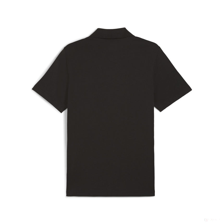 Mercedes t-shirt avec col chemise, Puma, Essential, noir - FansBRANDS®