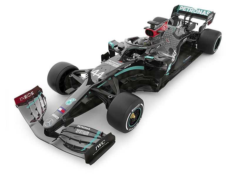 Voiture télécommandée Mercedes, Rastar, Lewis Hamilton, échelle 1:12, n° 44, W11 EQ