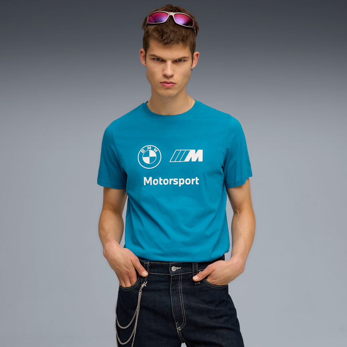 T-shirt logo BMW, Puma, Essentiel, MMS, bleu 🔥