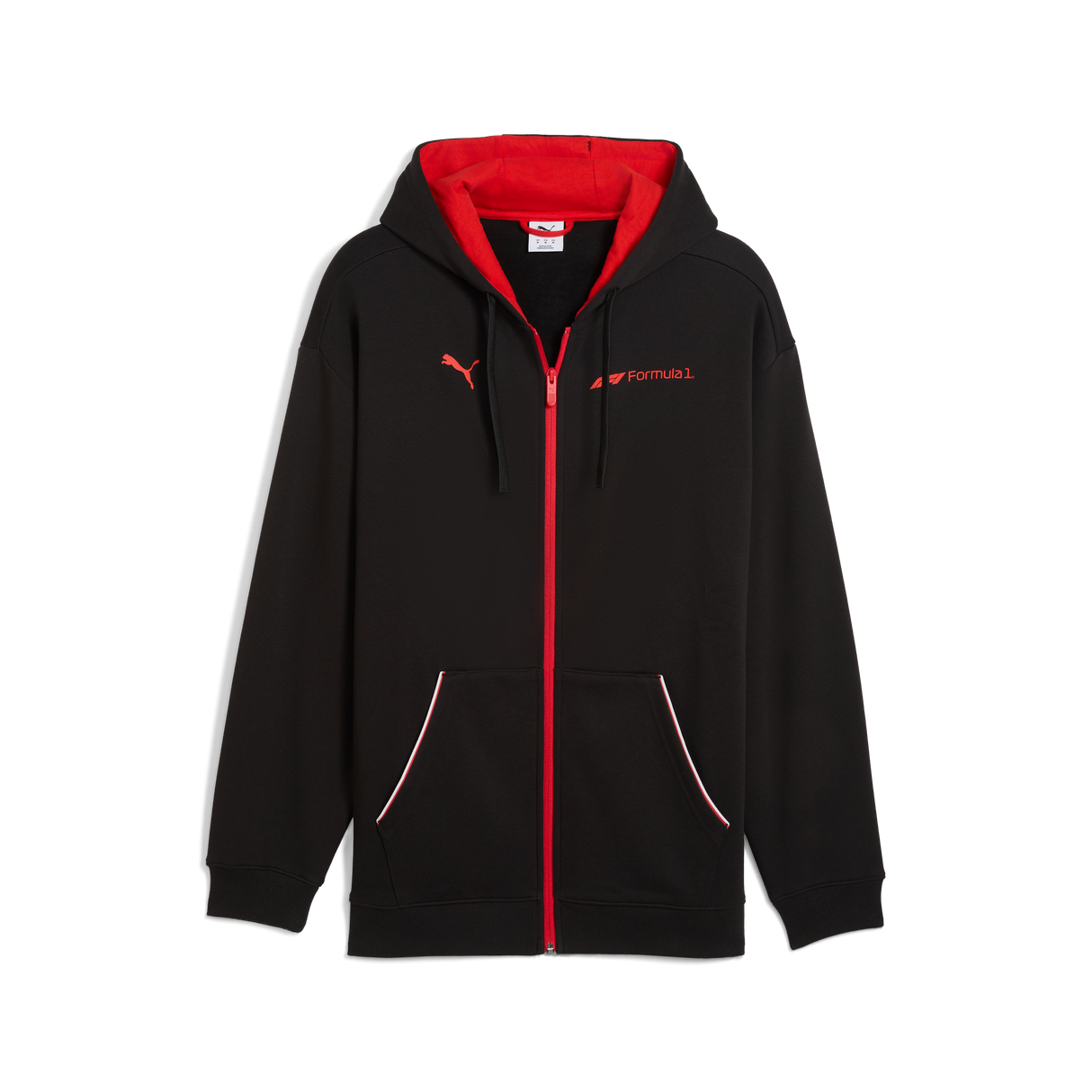 Sweat à capuche F1, Puma, Essential+, zippé, noir 🔥