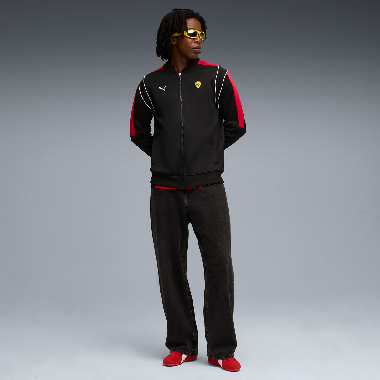 Pull Ferrari, Puma, MT7, noir 🔥