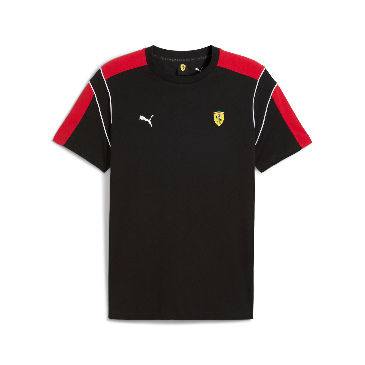 T-shirt Ferrari, Puma, MT7, noir