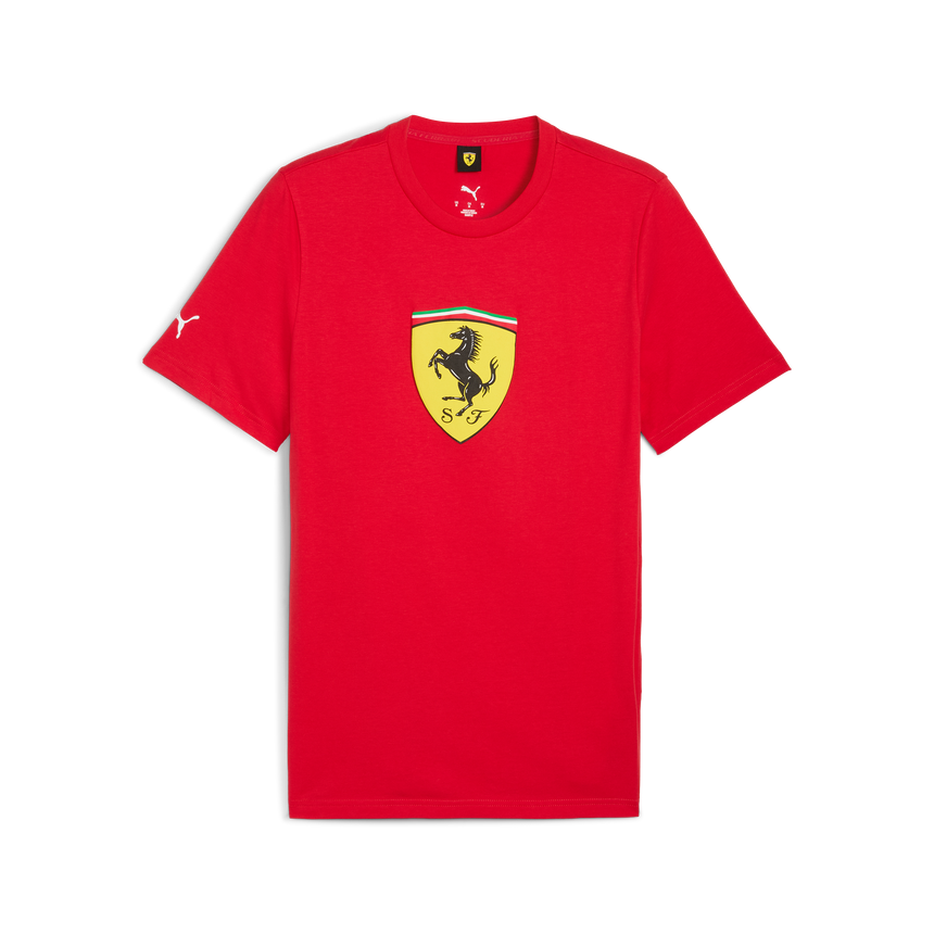T-shirt Ferrari, Puma, vêtement de sport, rouge 🔥