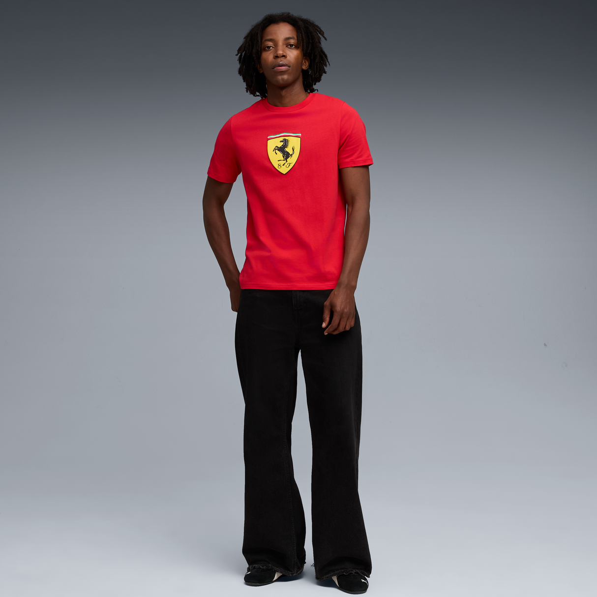 T-shirt Ferrari, Puma, vêtement de sport, rouge 🔥