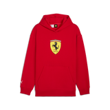 Sweat à capuche Ferrari, Puma, vêtement de sport, logo écusson, rouge