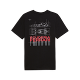 T-shirt graphique Ferrari, Puma, noir