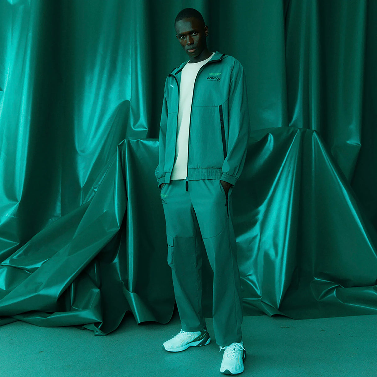 Veste Aston Martin, Puma, Lifestyle, PUMATECH, vert 🔥