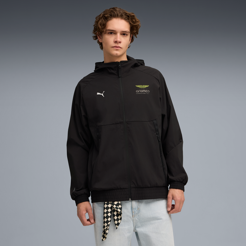 Veste Aston Martin, Puma, Lifestyle, PUMATECH, noire 🔥