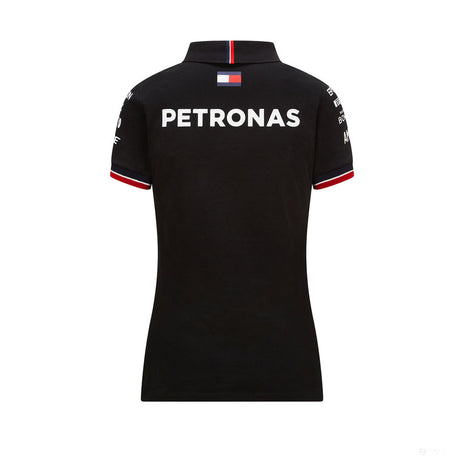 2021, Noir, Mercedes Femmes Équipe Polo - FansBRANDS®