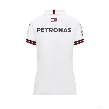2021, blanch, Mercedes Femmes Équipe Polo - FansBRANDS®