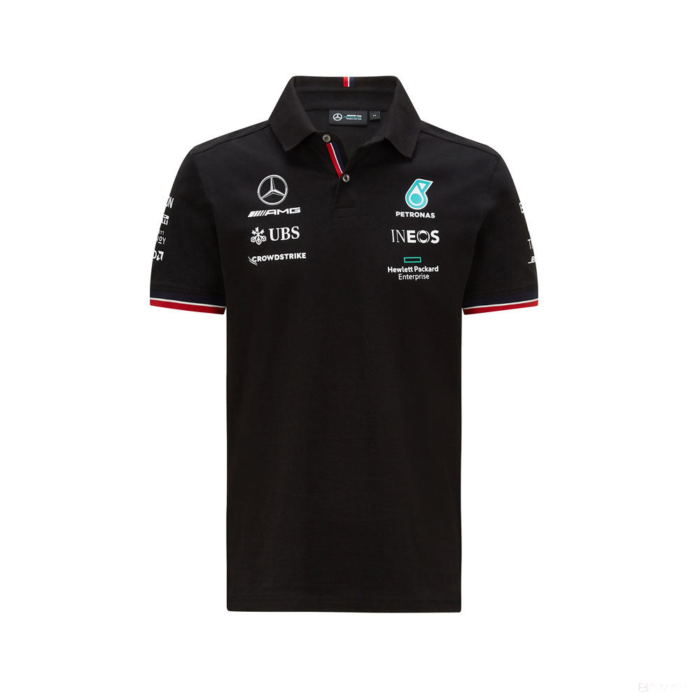 2021, Noir, Mercedes Équipe Polo