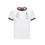 2021, blanch, Mercedes Enfant Équipe T-shirt