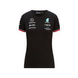 2021, Noir, Mercedes Femmes Équipe T-shirt