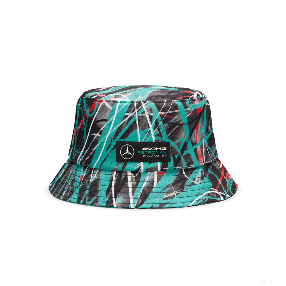 Mercedes Casquette de pêche, Graffiti, Multicolore, 2022 - FansBRANDS®